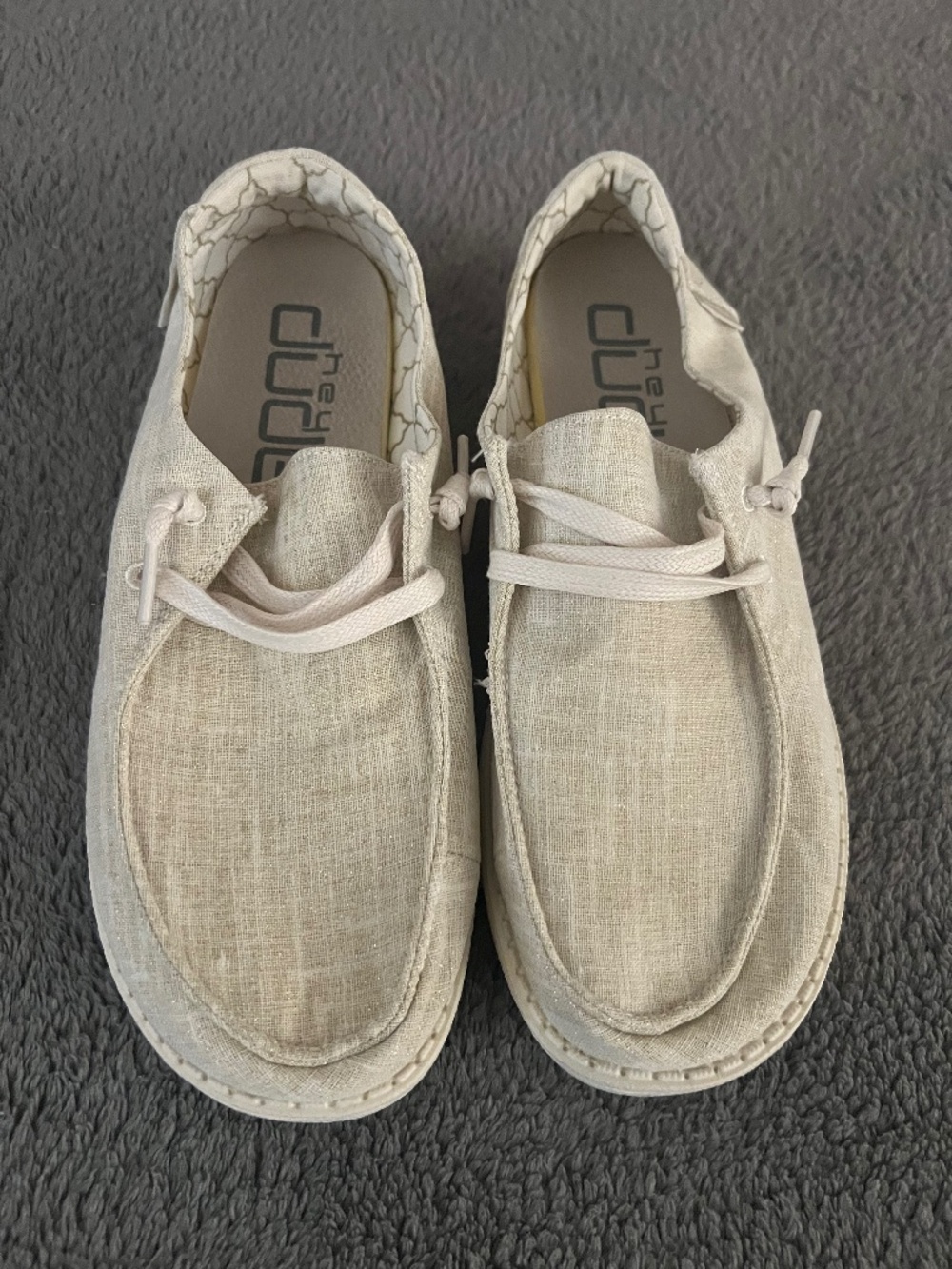 Hey Dude - Women's Cream Color - Size 9